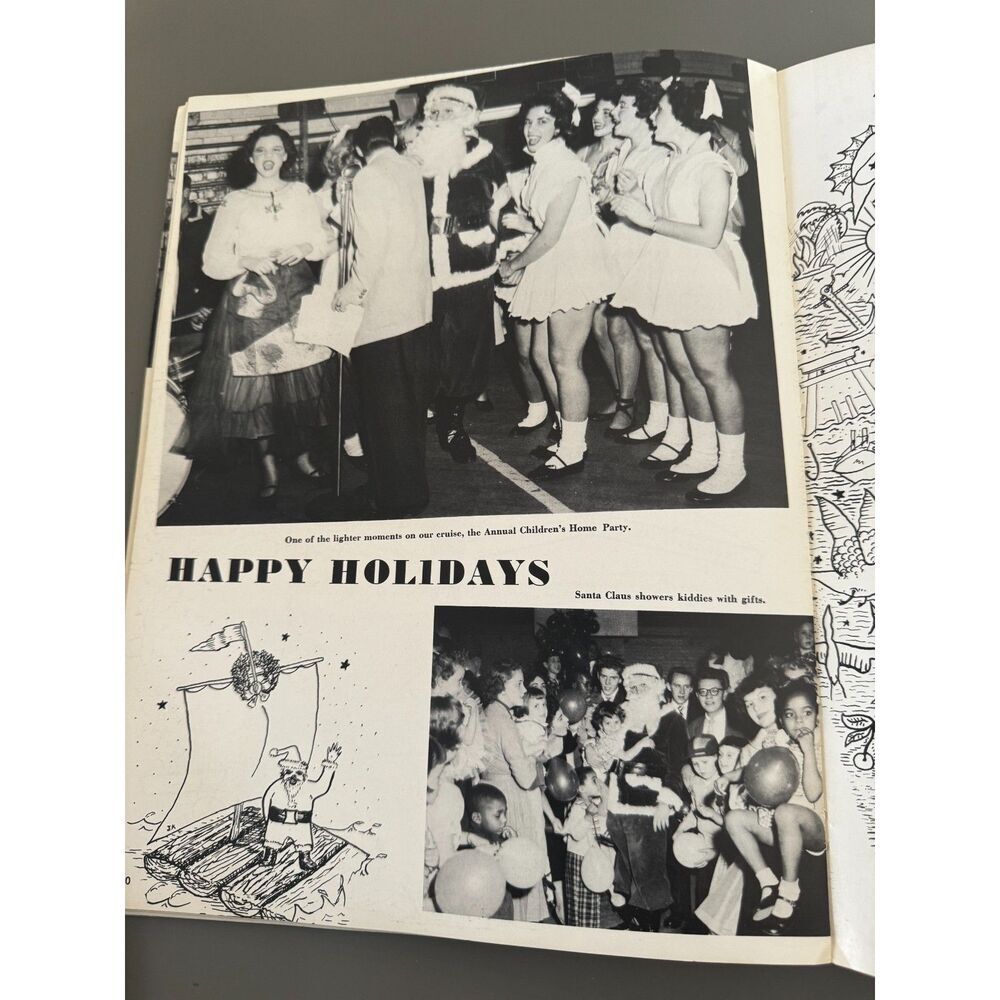 1955 Camden New Jersey High School Yearbook; Purple and Gold
